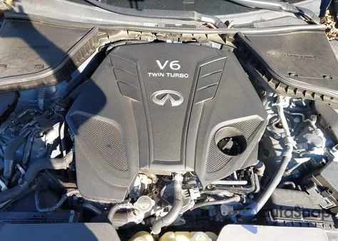 2022 Infiniti Q60 Red Sport 400 Awd from USA, damaged, VIN JN1FV7LL7NM680167